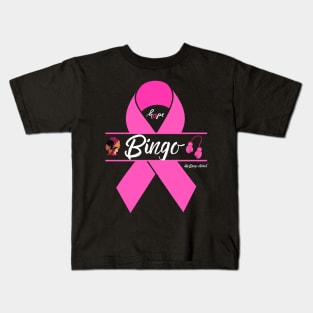 Bingo Breast Cancer Shirt Kids T-Shirt